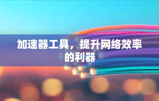 加速器工具，提升网络效率的利器