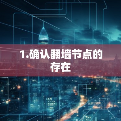 1.确认翻墙节点的存在
