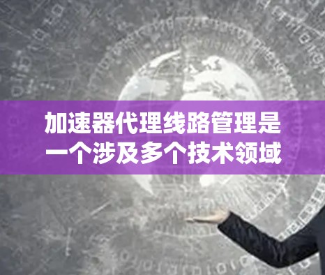 加速器代理线路管理是一个涉及多个技术领域的系统，旨在优化网络数据传输。以下是该系统的详细分析