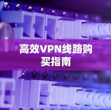 高效VPN线路购买指南