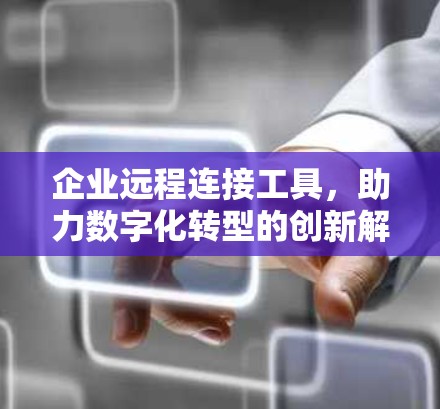 企业远程连接工具,助力数字化转型的创新解决方案 企业远程连接工具,助力数字化转型的创新解决方案