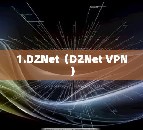 1.DZNet(DZNet VPN)
