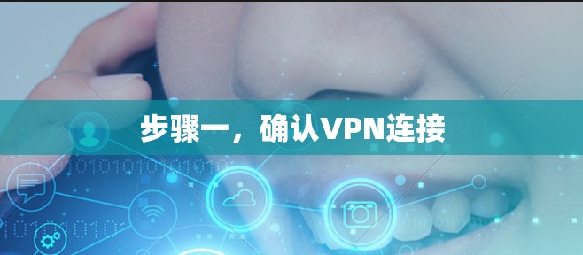 步骤一,确认VPN连接 步骤一,确认VPN连接