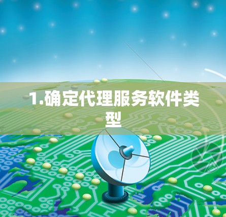 1.确定代理服务软件类型