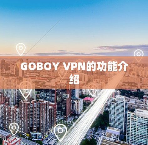 GOBOY VPN的功能介绍