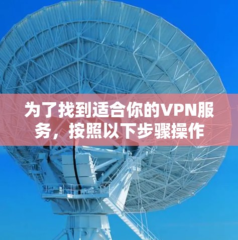 为了找到适合你的VPN服务,按照以下步骤操作