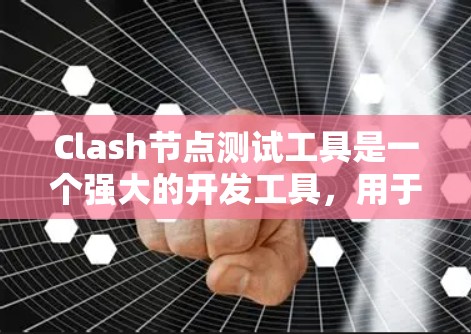 Clash节点测试工具是一个强大的开发工具,用于验证节点结构和功能。以下是对该工具的详细分析和使用指南