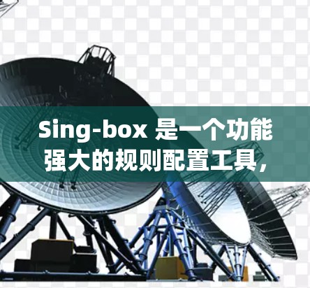 Sing-box 是一个功能强大的规则配置工具,主要用于数据管理、过滤、排序和聚合。以下是对Sing-box规则配置的详细说明