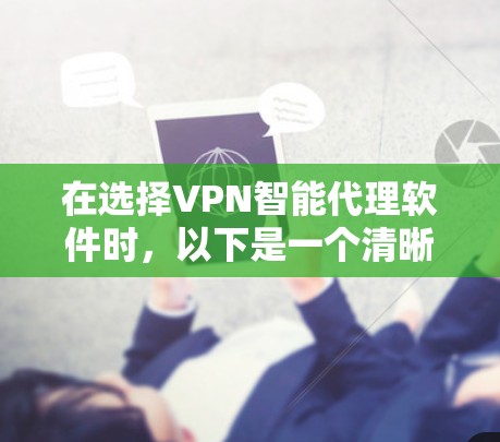 在选择VPN智能代理软件时,以下是一个清晰的指南,帮助你做出明智的选择