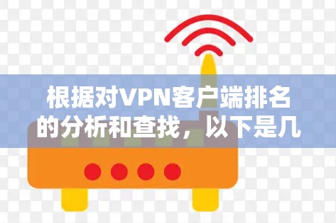 根据对VPN客户端排名的分析和查找,以下是几种主要VPN应用的排行榜及其特点