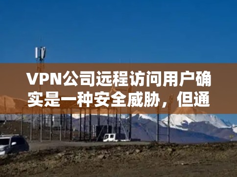 VPN公司远程访问用户确实是一种安全威胁，但通过合理的保护措施，用户仍可以保护自己和财产。以下是一些步骤和建议